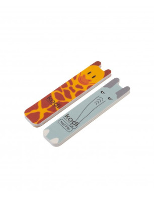 №198 Children's nail set: File 180/220 elephant, polisher 400/300 giraffe